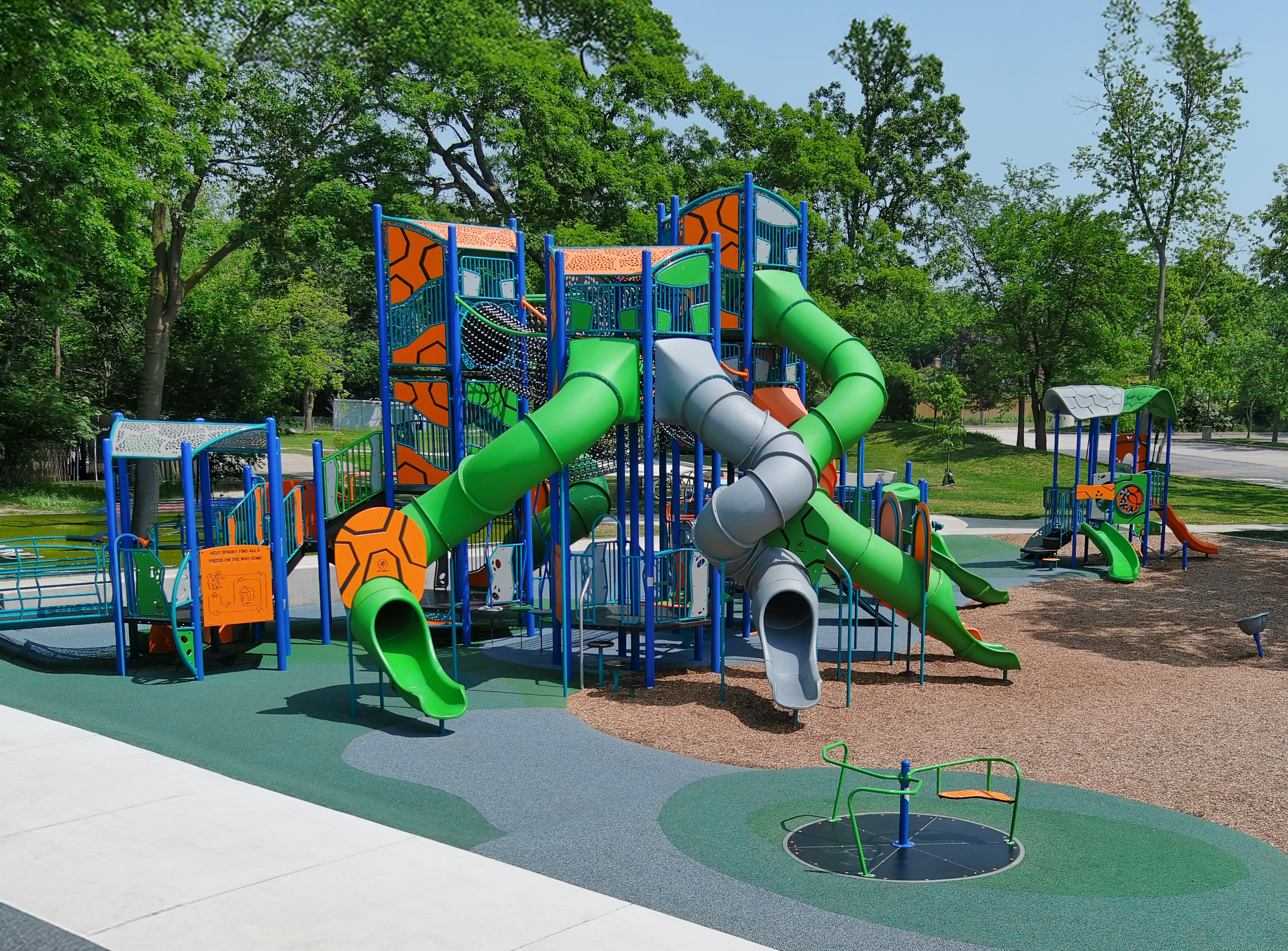 Landscape Architect Playspaces: Jewett Park - Deerfield, IL